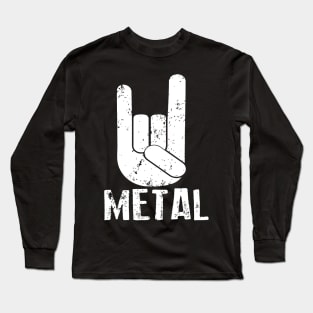 Metal Long Sleeve T-Shirt